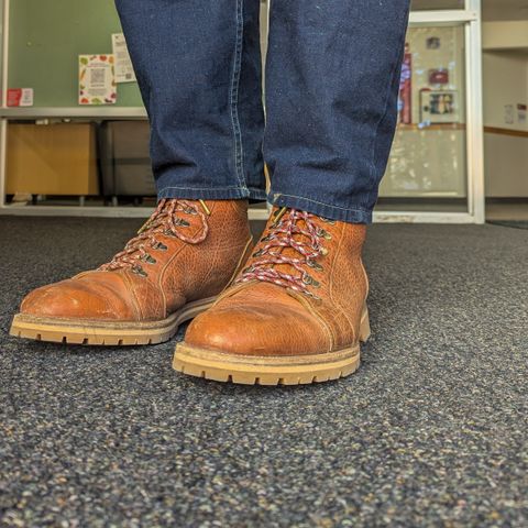 View photo of Enzo Bonafe 3853 in Horween Natural Bison