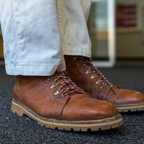 Enzo Bonafe 3853 in Horween Natural Bison
