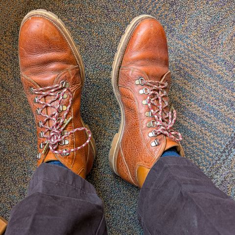 Enzo Bonafe 3853 in Horween Natural Bison