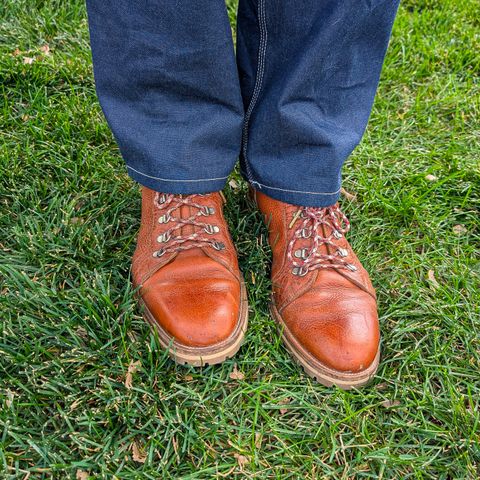 Enzo Bonafe 3853 in Horween Natural Bison