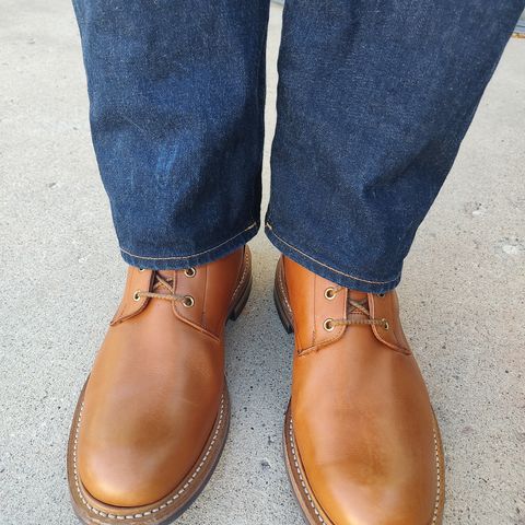 View photo of Tricker's Bernwood in Gold MC Calf