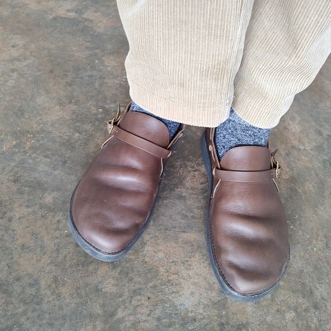 Aurora Shoe Co. Middle English in Horween Olive Chromexcel