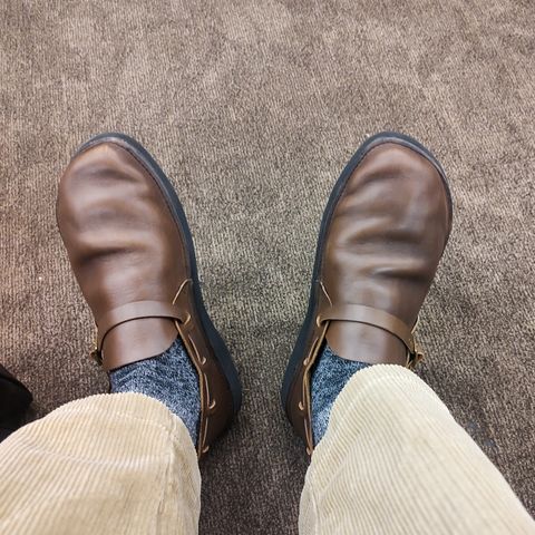 Aurora Shoe Co. Middle English in Horween Olive Chromexcel
