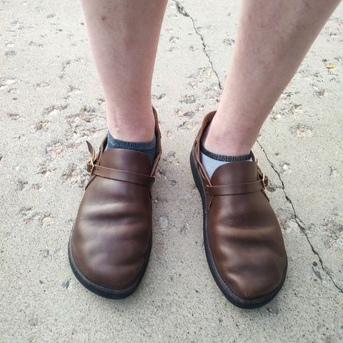Aurora Shoe Co. Middle English in Horween Olive Chromexcel