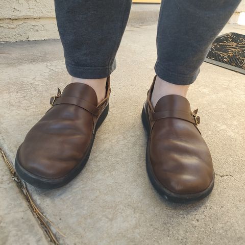 Aurora Shoe Co. Middle English in Horween Olive Chromexcel