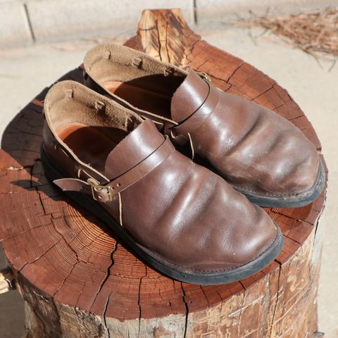 Aurora Shoe Co. Middle English in Horween Olive Chromexcel
