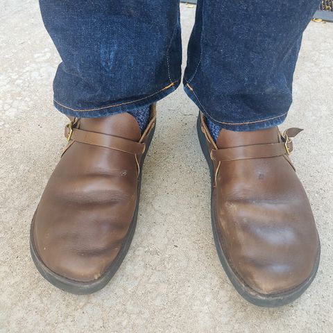 Aurora Shoe Co. Middle English in Horween Olive Chromexcel