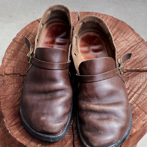 Aurora Shoe Co. Middle English in Horween Olive Chromexcel