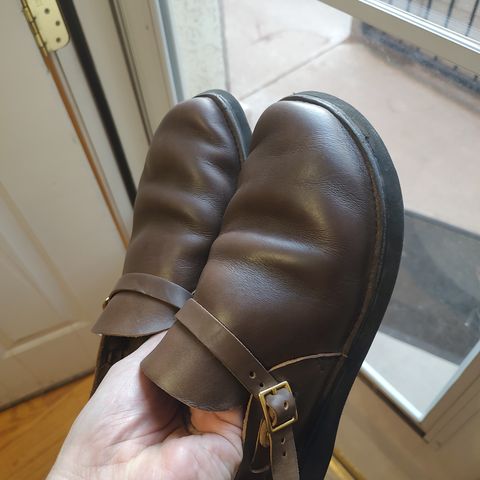 Aurora Shoe Co. Middle English in Horween Olive Chromexcel