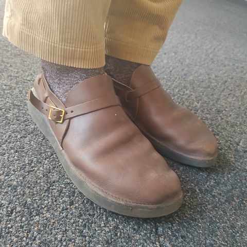 Aurora Shoe Co. Middle English in Horween Olive Chromexcel