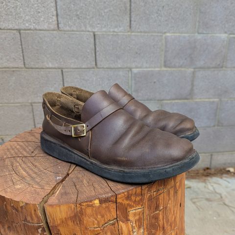 View photo of Aurora Shoe Co. Middle English in Horween Olive Chromexcel