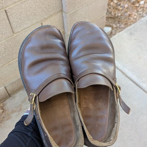 Aurora Shoe Co. Middle English in Horween Olive Chromexcel