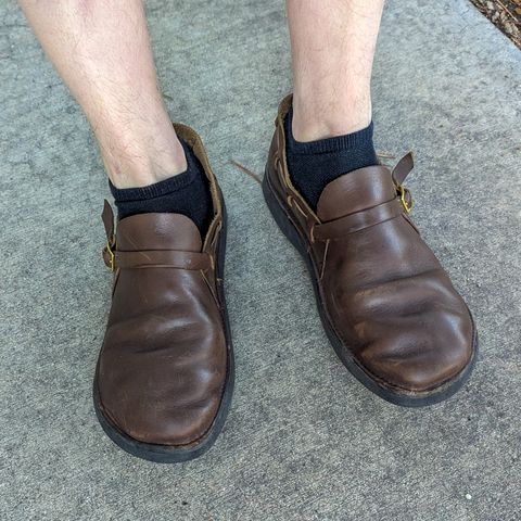Aurora Shoe Co. Middle English in Horween Olive Chromexcel
