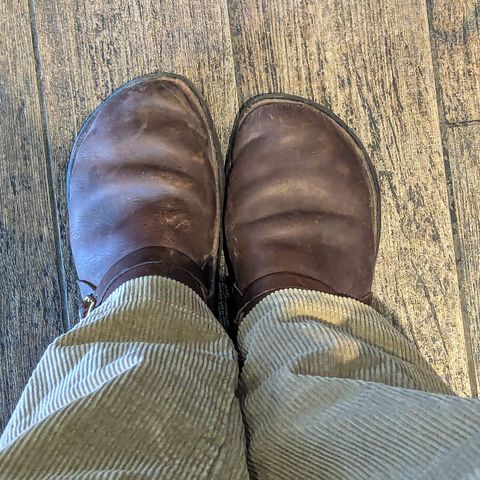 Aurora Shoe Co. Middle English in Horween Olive Chromexcel