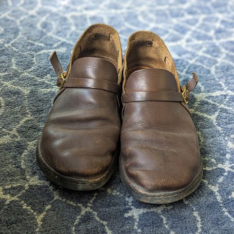Aurora Shoe Co. Middle English in Horween Olive Chromexcel
