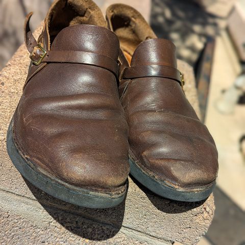 Aurora Shoe Co. Middle English in Horween Olive Chromexcel
