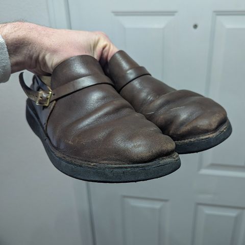 Aurora Shoe Co. Middle English in Horween Olive Chromexcel
