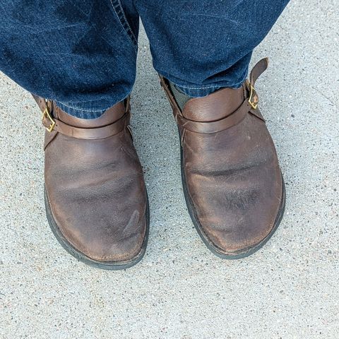 Aurora Shoe Co. Middle English in Horween Olive Chromexcel