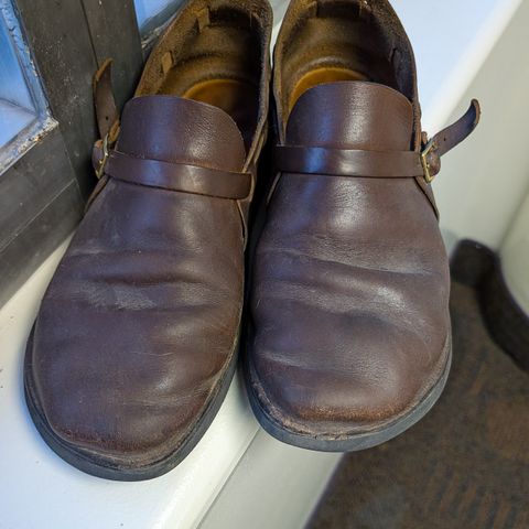 Aurora Shoe Co. Middle English in Horween Olive Chromexcel