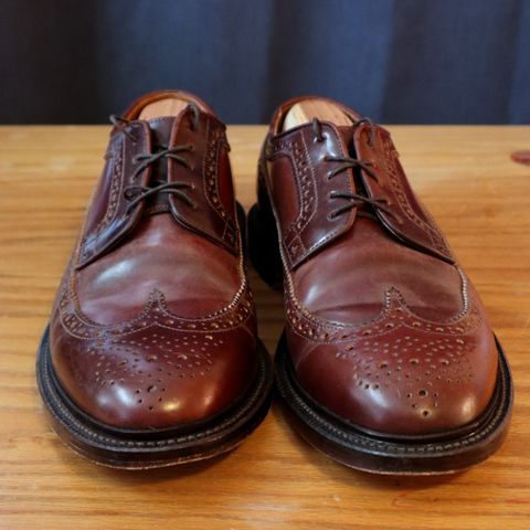 Grant Stone Longwing in Horween Garnet Shell Cordovan