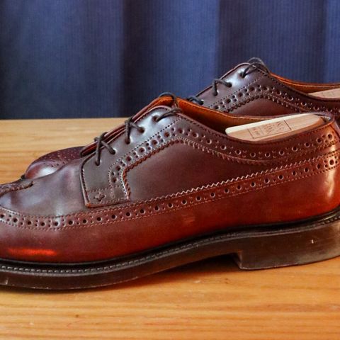 Grant Stone Longwing in Horween Garnet Shell Cordovan