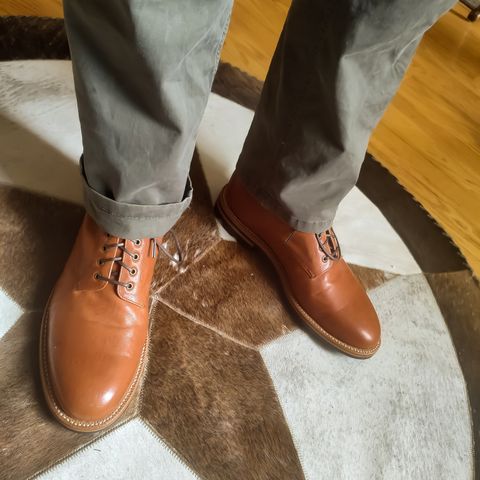 Grant Stone Edward Boot in Incas Rust Kangaroo