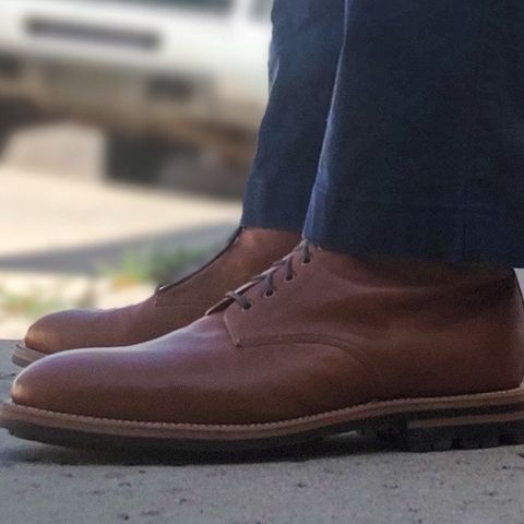 Grant Stone Edward Boot in Incas Rust Kangaroo