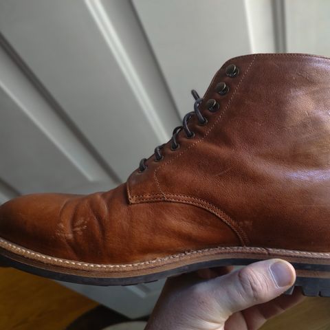 Grant Stone Edward Boot in Incas Rust Kangaroo
