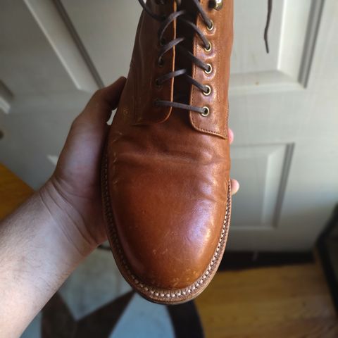 Grant Stone Edward Boot in Incas Rust Kangaroo
