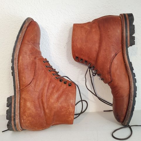 Grant Stone Edward Boot in Incas Rust Kangaroo