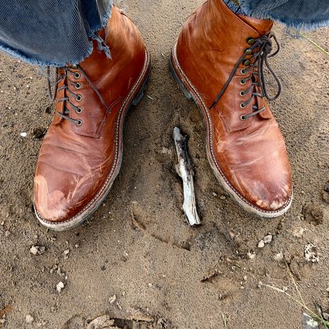 Grant Stone Edward Boot in Incas Rust Kangaroo