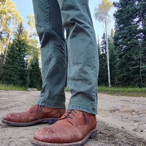 Grant Stone Edward Boot in Incas Rust Kangaroo
