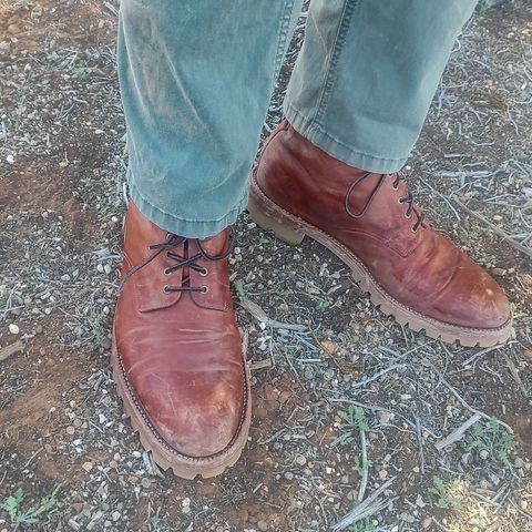 Grant Stone Edward Boot in Incas Rust Kangaroo