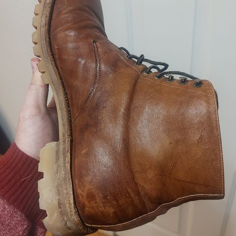 Grant Stone Edward Boot in Incas Rust Kangaroo