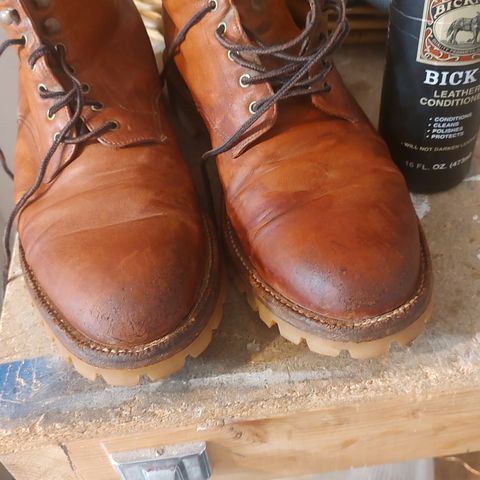 Grant Stone Edward Boot in Incas Rust Kangaroo