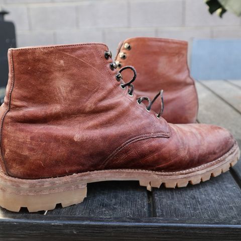 Grant Stone Edward Boot in Incas Rust Kangaroo