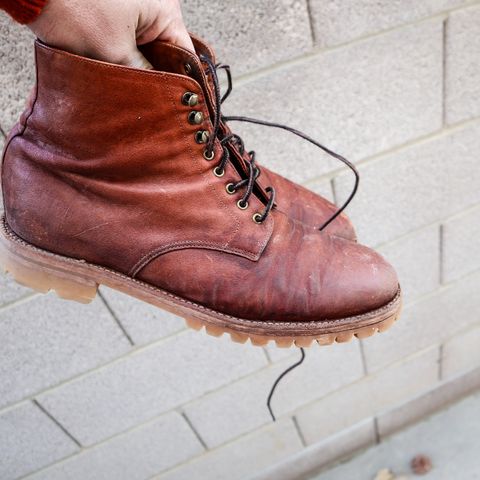 Grant Stone Edward Boot in Incas Rust Kangaroo