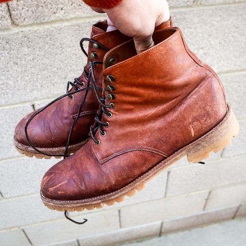 Grant Stone Edward Boot in Incas Rust Kangaroo
