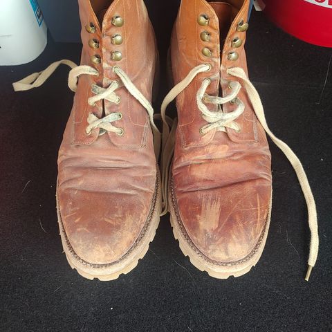 Grant Stone Edward Boot in Incas Rust Kangaroo