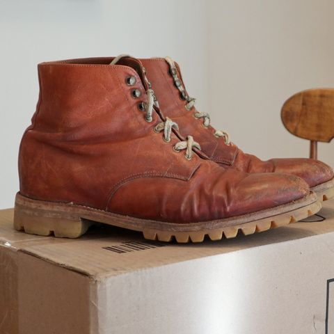 Grant Stone Edward Boot in Incas Rust Kangaroo