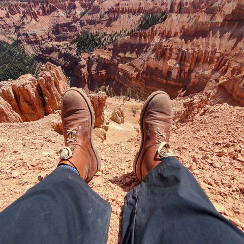 Grant Stone Edward Boot in Incas Rust Kangaroo