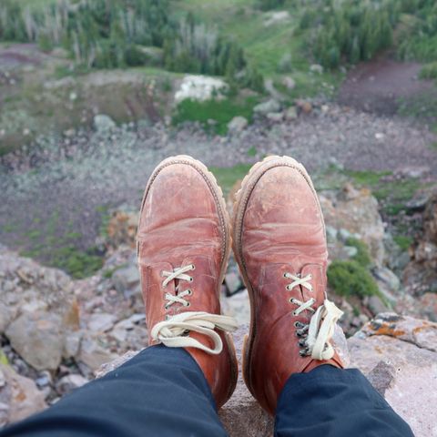 Grant Stone Edward Boot in Incas Rust Kangaroo