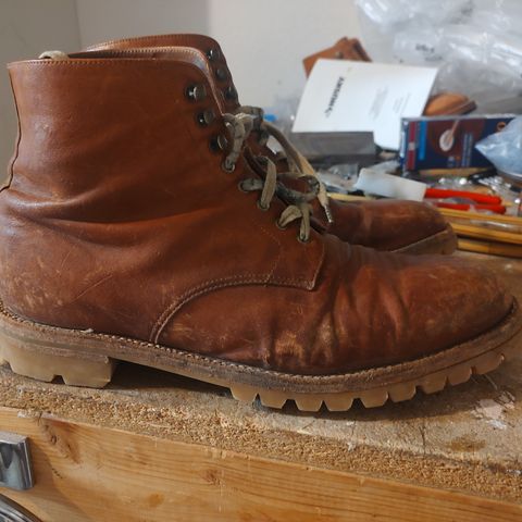 Grant Stone Edward Boot in Incas Rust Kangaroo