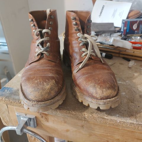 Grant Stone Edward Boot in Incas Rust Kangaroo