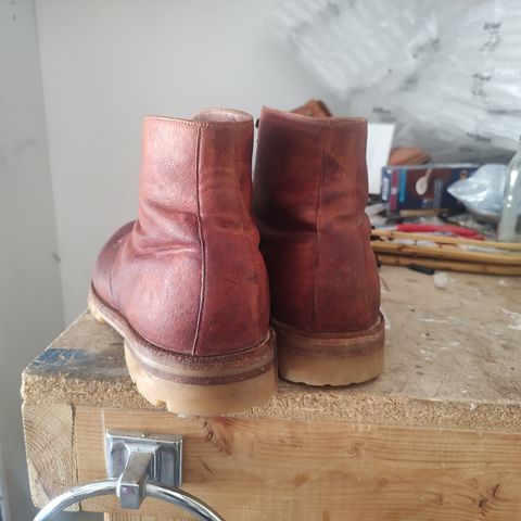 Grant Stone Edward Boot in Incas Rust Kangaroo