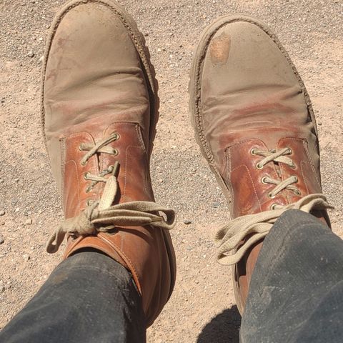 Grant Stone Edward Boot in Incas Rust Kangaroo