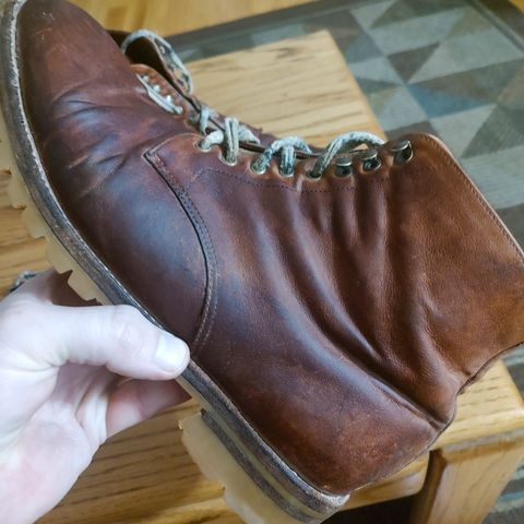 Grant Stone Edward Boot in Incas Rust Kangaroo