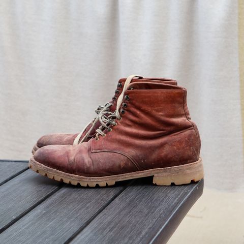 Grant Stone Edward Boot in Incas Rust Kangaroo