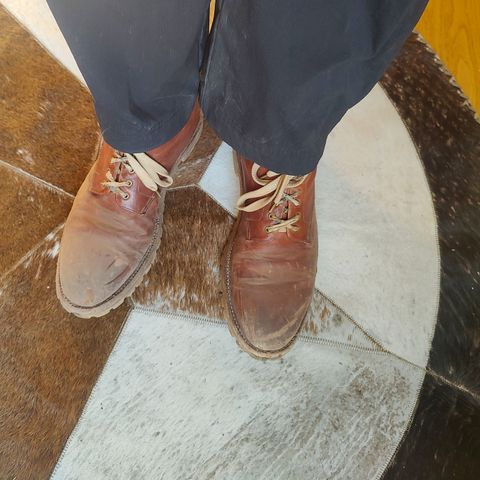 Grant Stone Edward Boot in Incas Rust Kangaroo