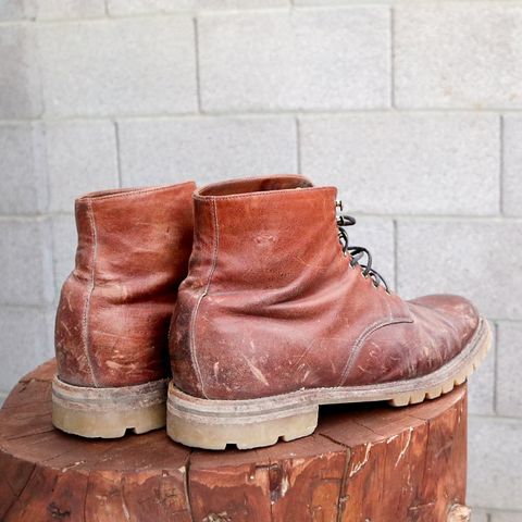 View photo of Grant Stone Edward Boot in Incas Rust Kangaroo